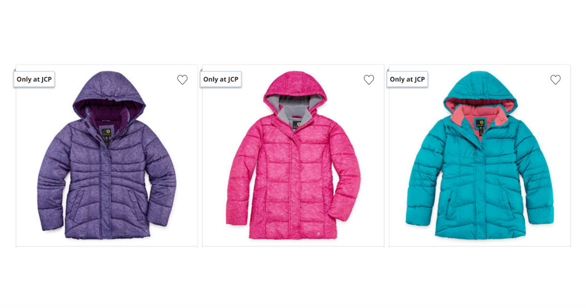jcpenney puffer jacket