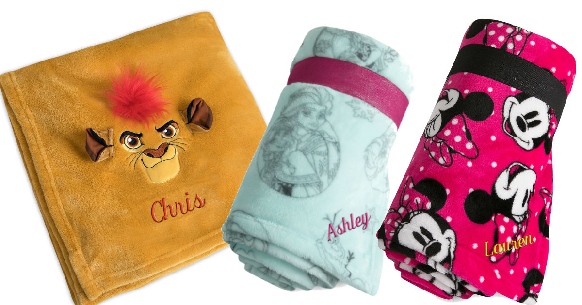 Disney Store Personalized Blankets on Sale 8 + Free Shipping Daily