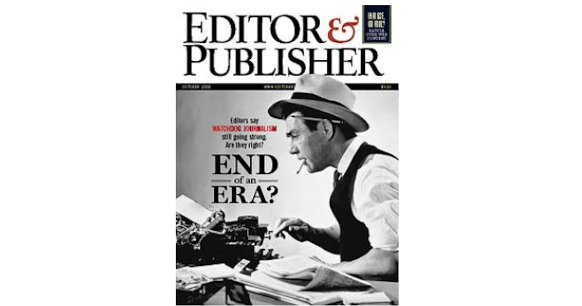 FREE Subscription to Editor & Publisher Magazine