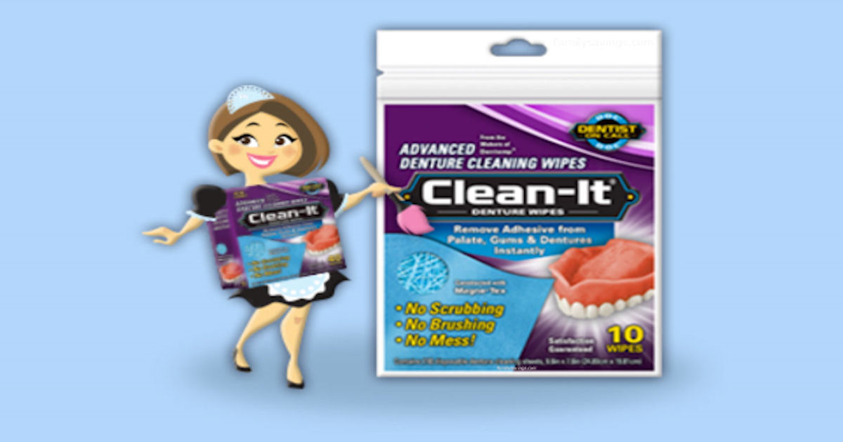 FREE 10ct Packet of Clean-It A...