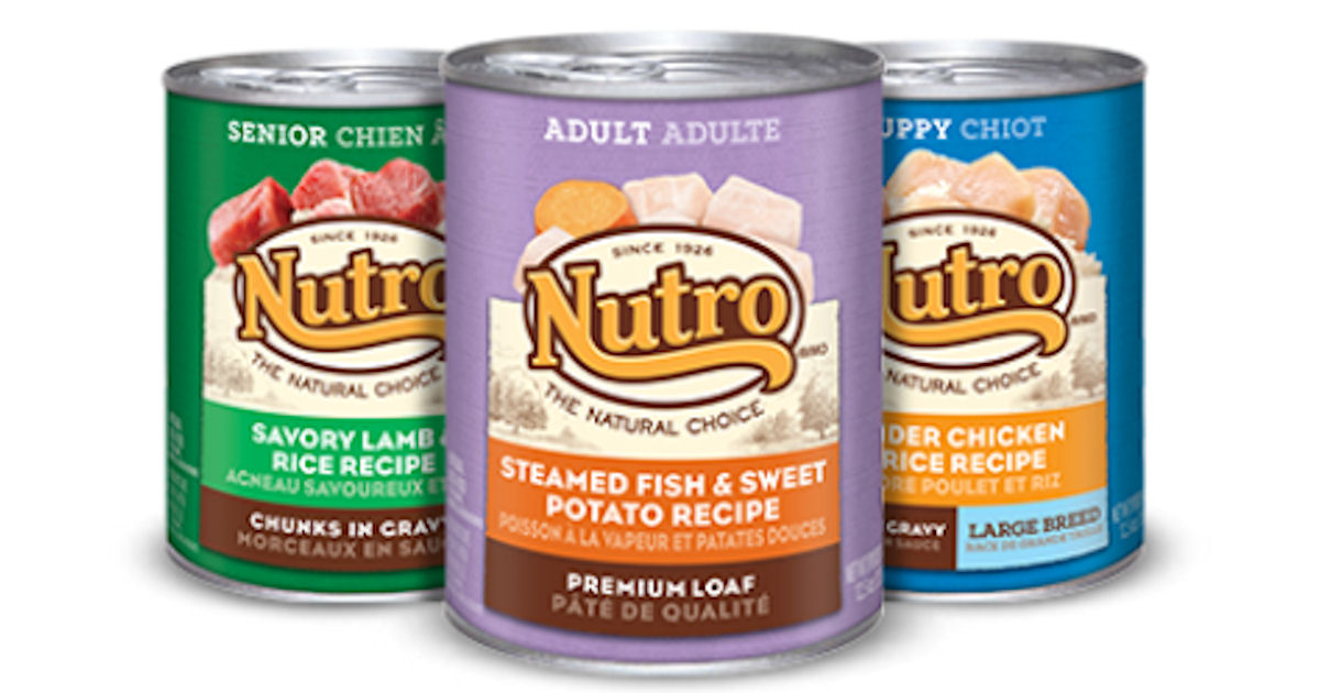 2 Free Cans of NUTRO Wet Food at PetSmart Free Product Samples