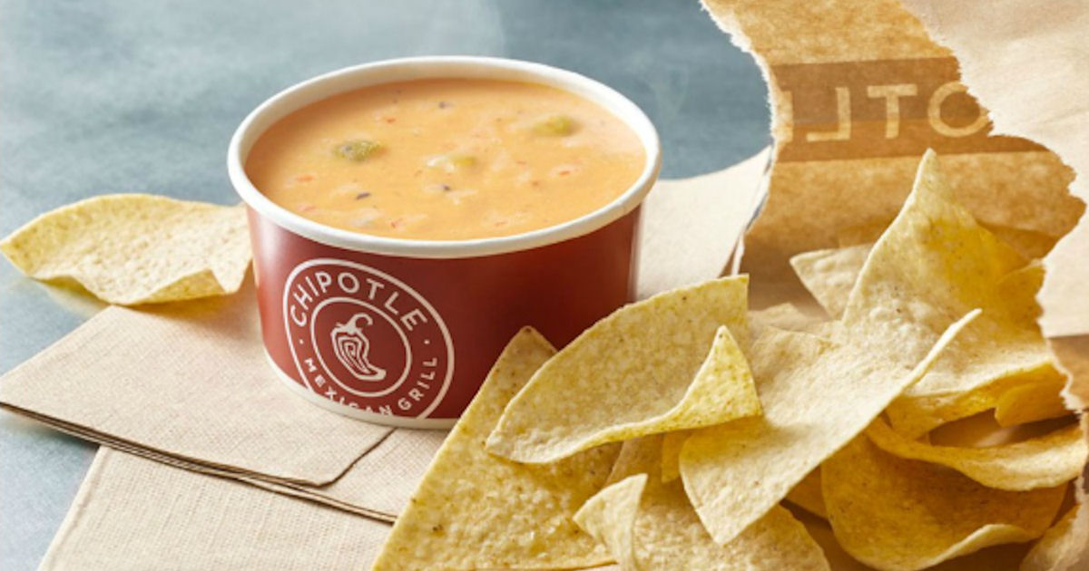 Free Queso or Guac at Chipotle Free Product Samples