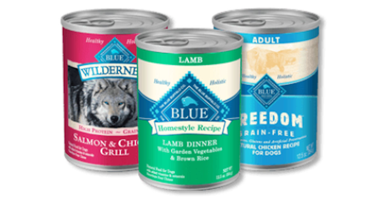 blue buffalo wet dog food