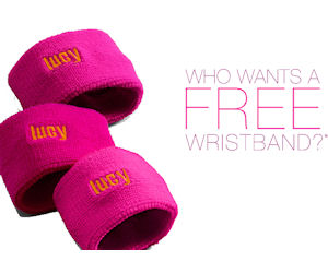 Wristband online coupons