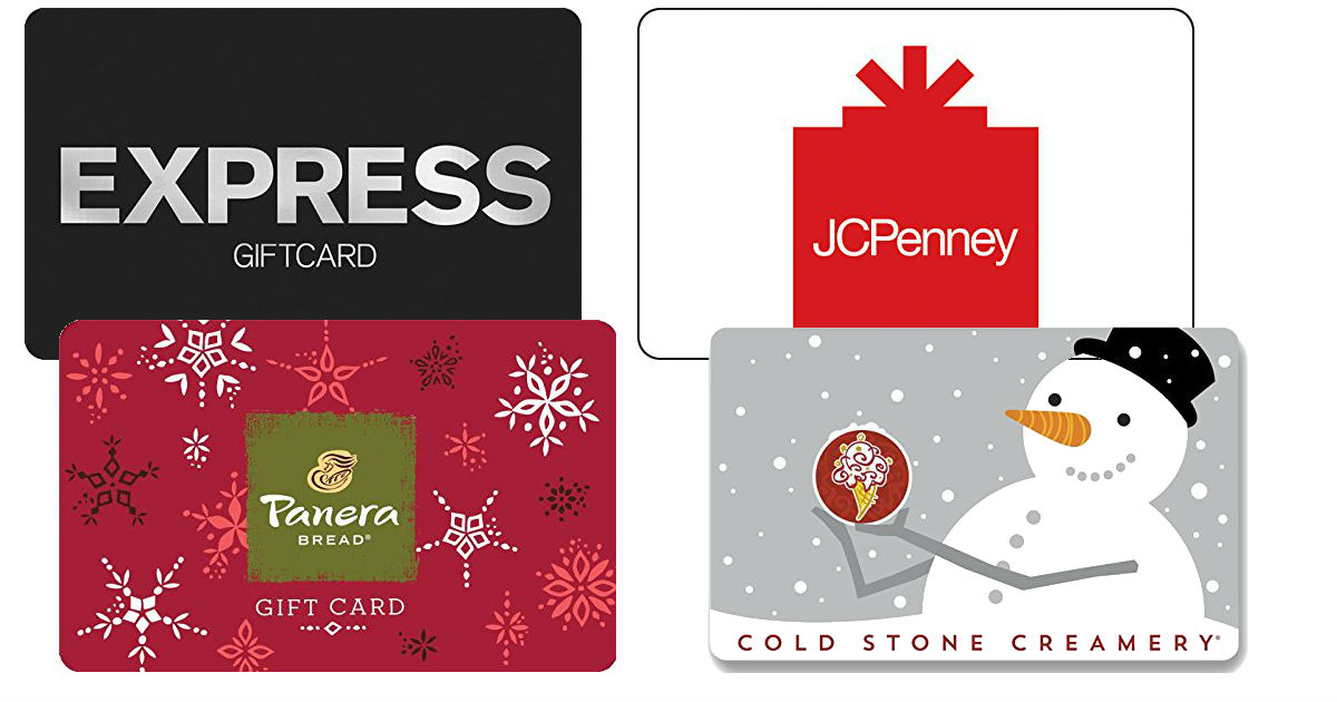 $10 Off Gift Cards - JCP, Goog...