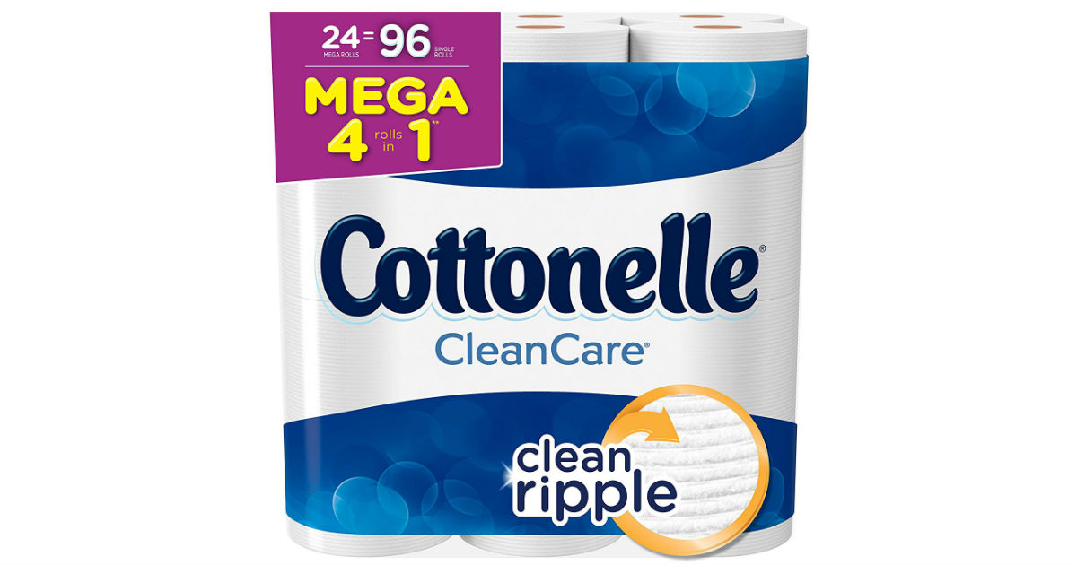 Cottonelle 24ct Mega Toilet Paper Rolls $18.21 Shipped