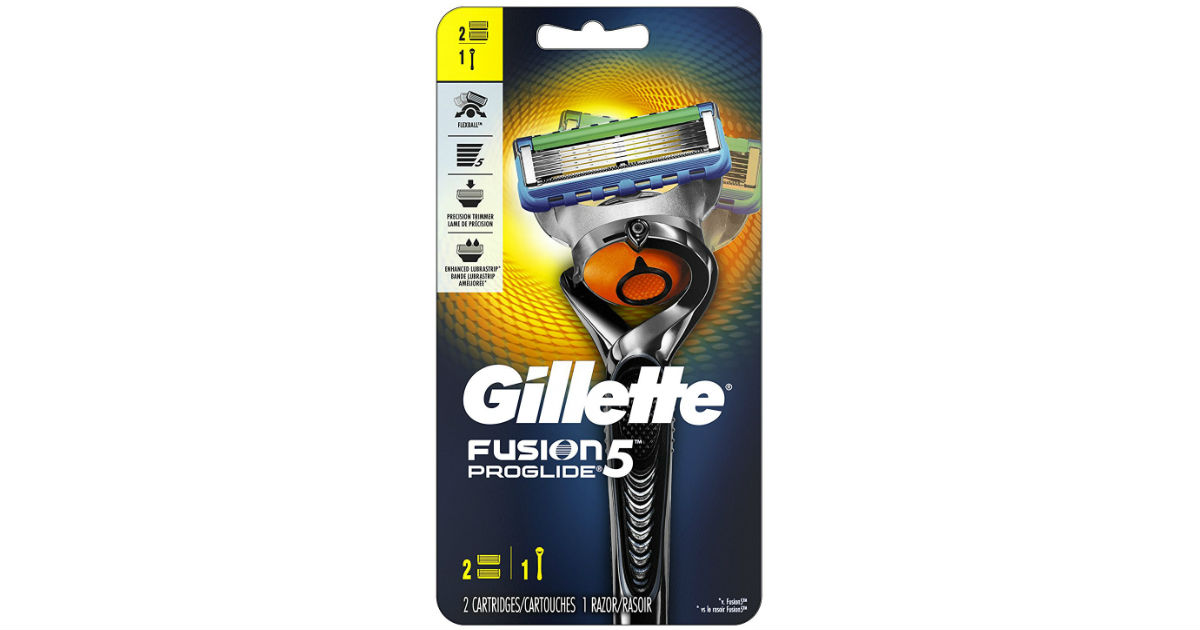 Gillette Fusion5 ProGlide Men’s Razor $5.97 (Reg $10.49)