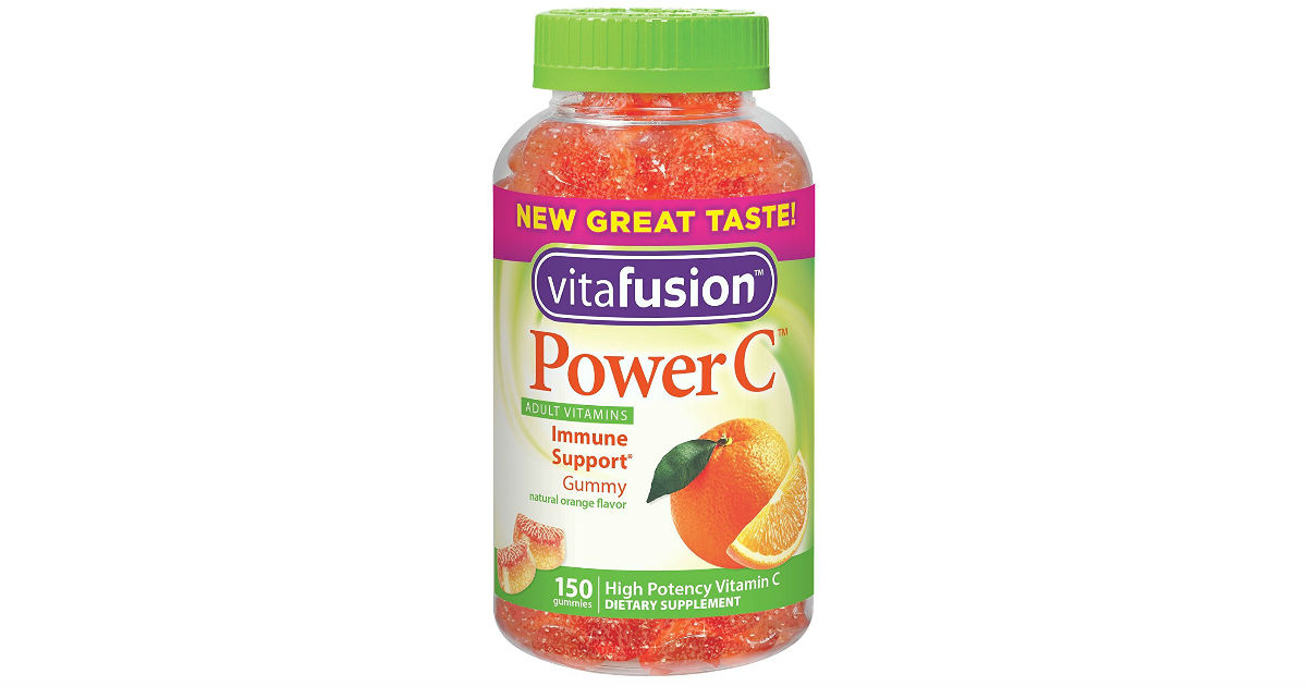 Vitafusion Power C Adult Vitamins 150ct ONLY $6.84 (Reg $12)