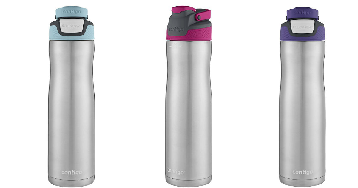 Contigo Stainless Steel Water Bottles for $11.99 (Reg $23)