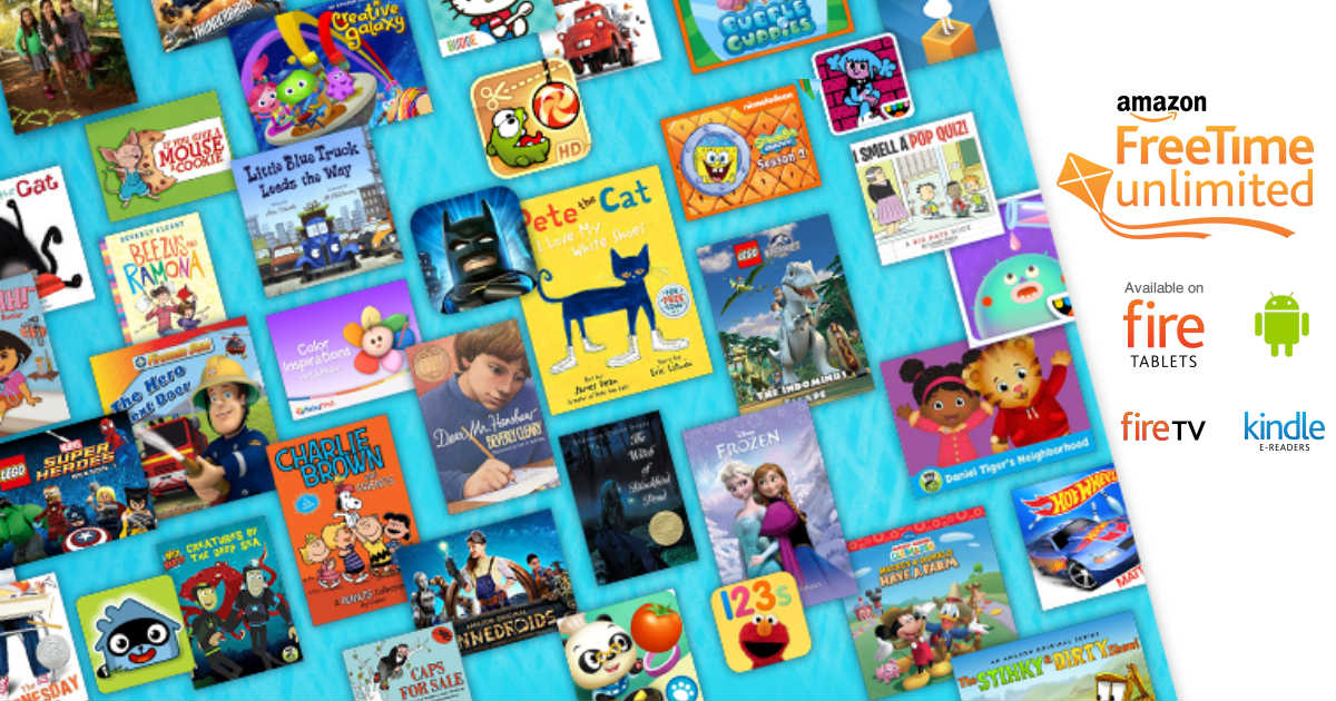 FREE Subscription to Amazon's New FreeTime Unlimited for Kids