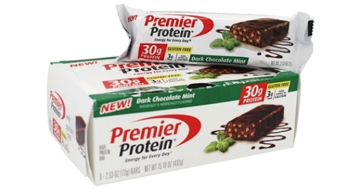 Free Premier Protein Dark Chocolate Mint High Protein Bars Free