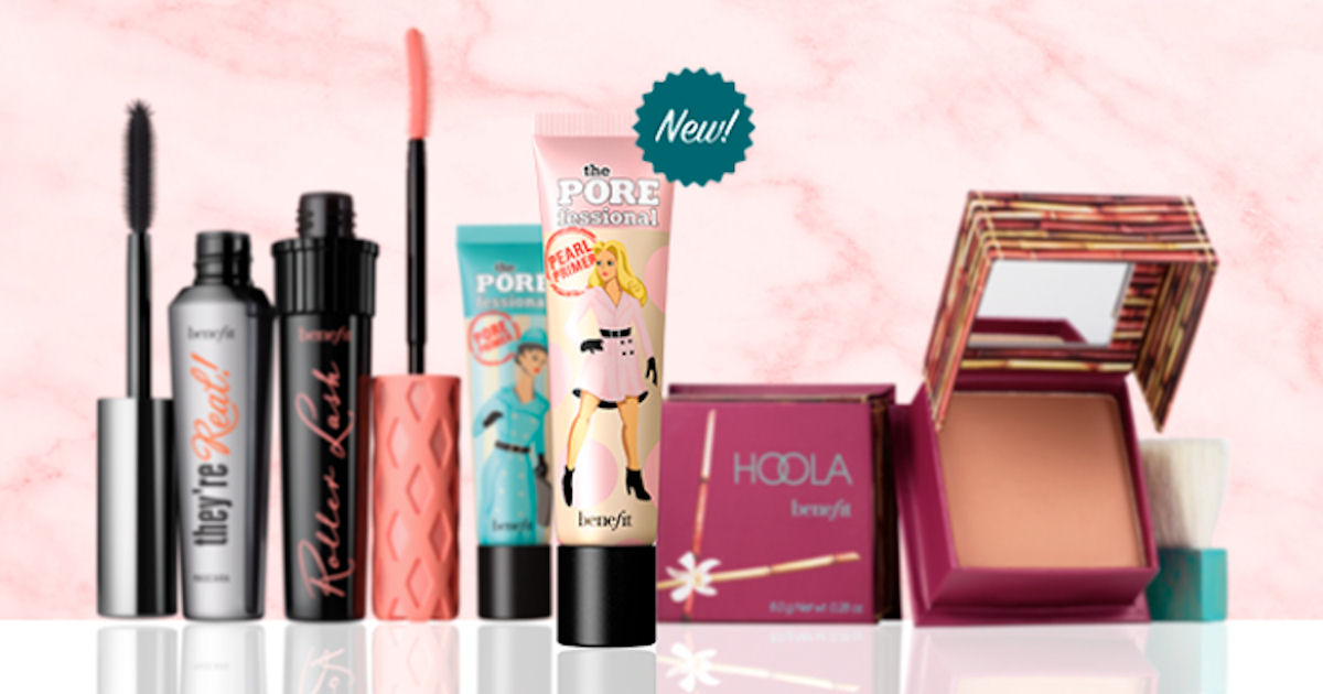 Free Benefit Cosmetics Primer, Bronzer & Mascara Free Product Samples