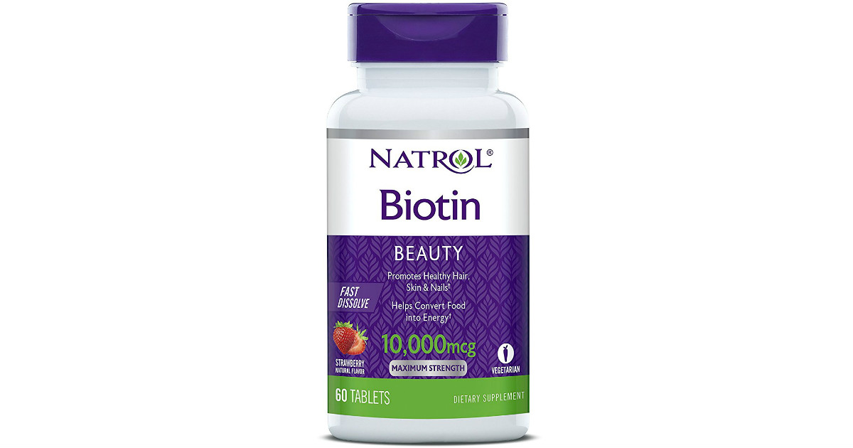 Biotin Tablets 60ct on Sale for ONLY $3.76 Shipped on Amazon