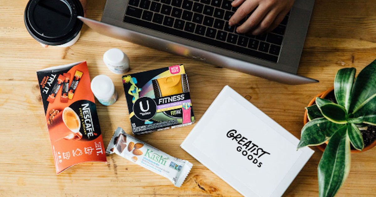 FREE Greatist Goods Sample Box