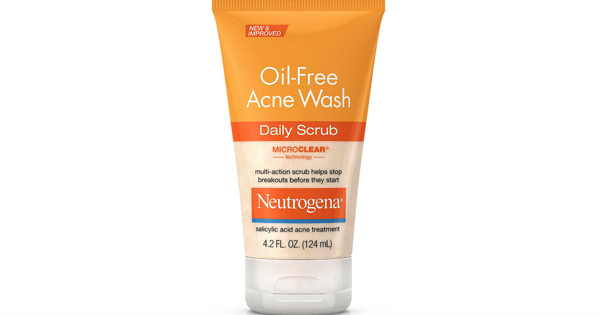 Neutrogena Face Wash Daily Scrub $1.96 + Free Shipping (Reg $5)
