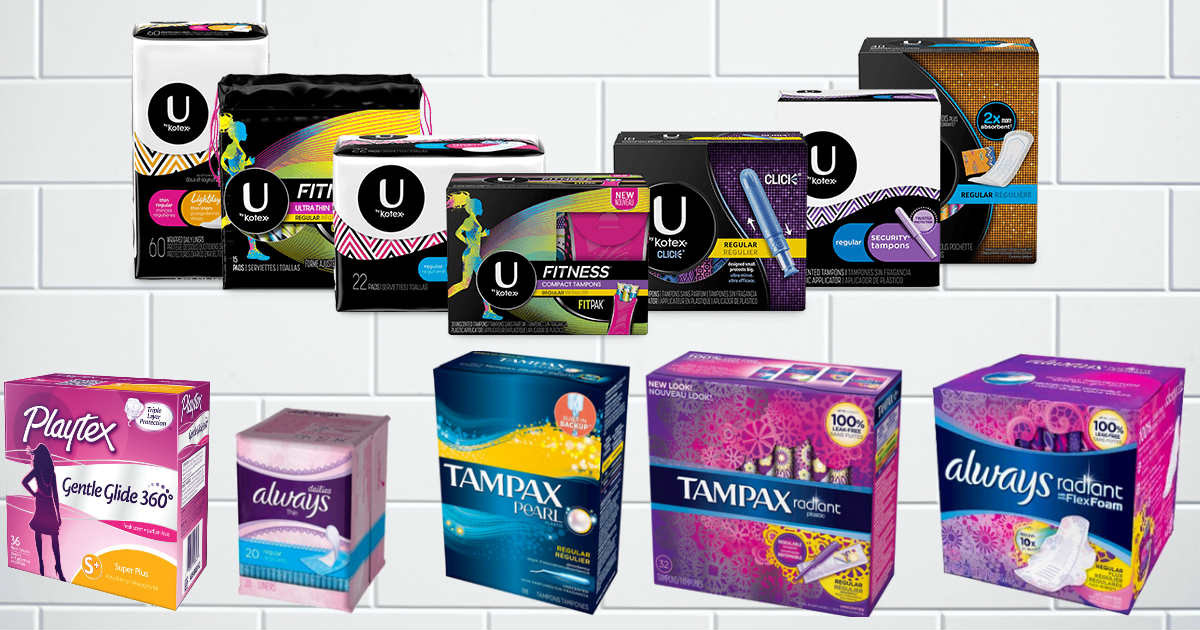 lancering George Hanbury At bygge Save Over $10 on Pads, Tampons & Liners - Coupons