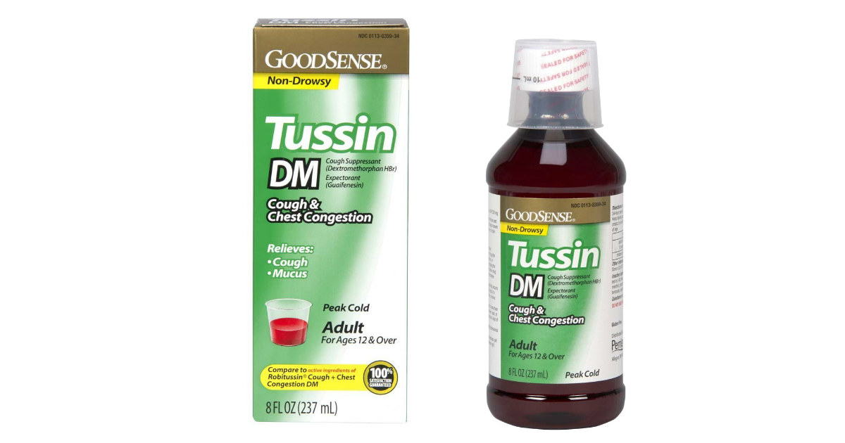 GoodSense Tussin DM Cough &...