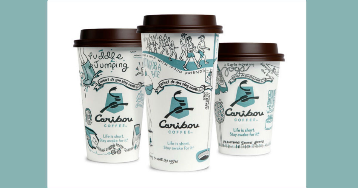 FREE Drink with Caribou Coffee...