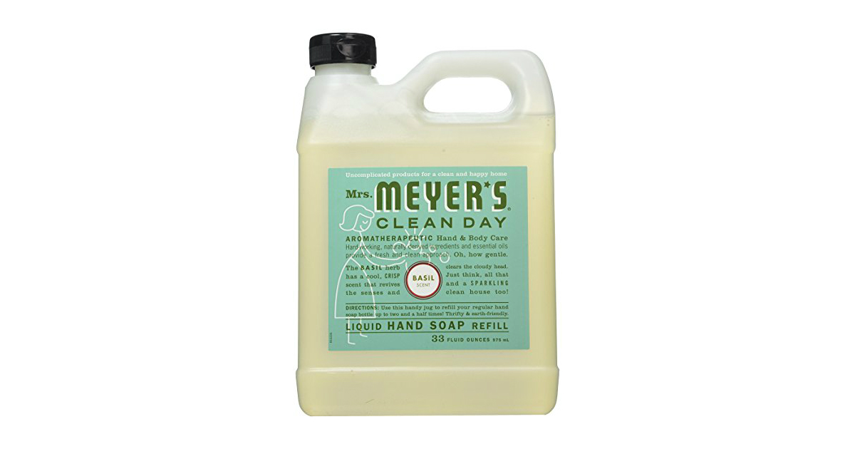 Mrs Meyers hand Soap Refill deal at Amazon