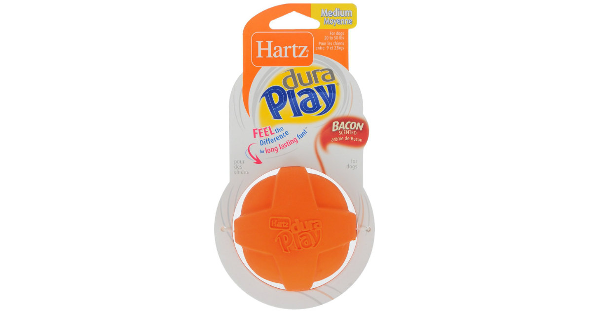 Hartz Dura Play Dog Ball on Sale for $2.65, Save 56% Off