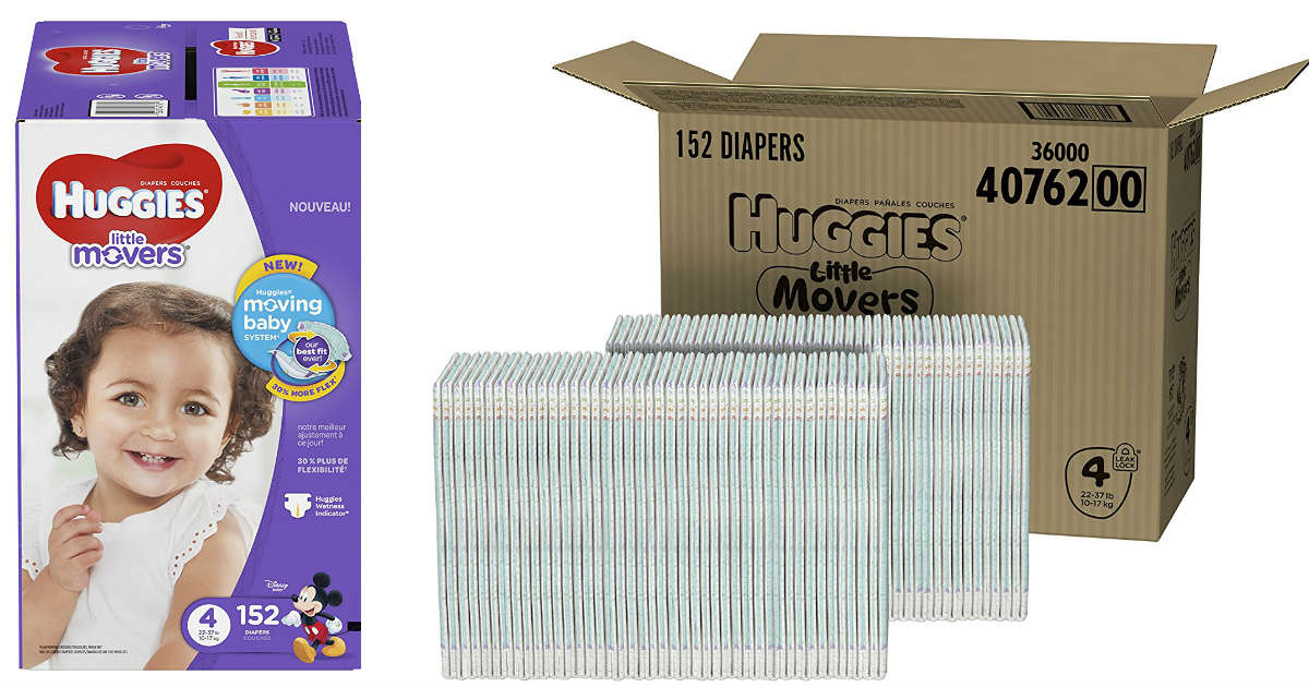 HUGGIES Little Movers Diapers.