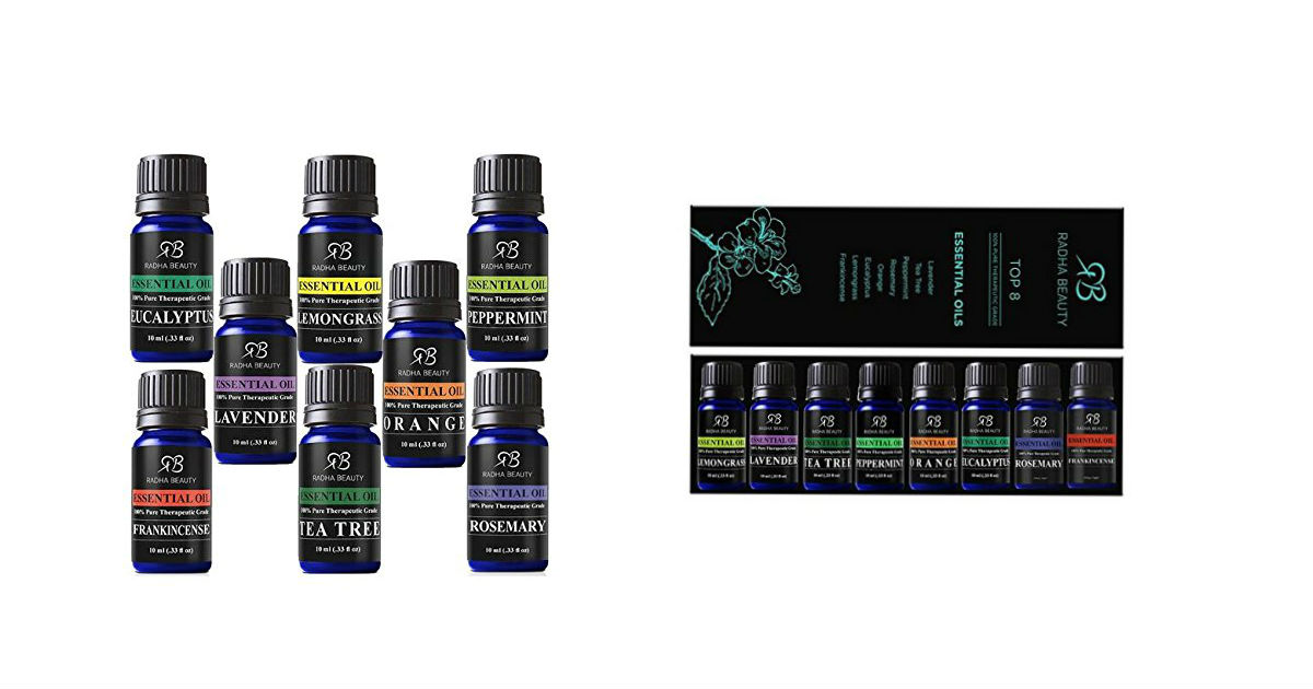 Aromatherapy Essential Oils 8c...