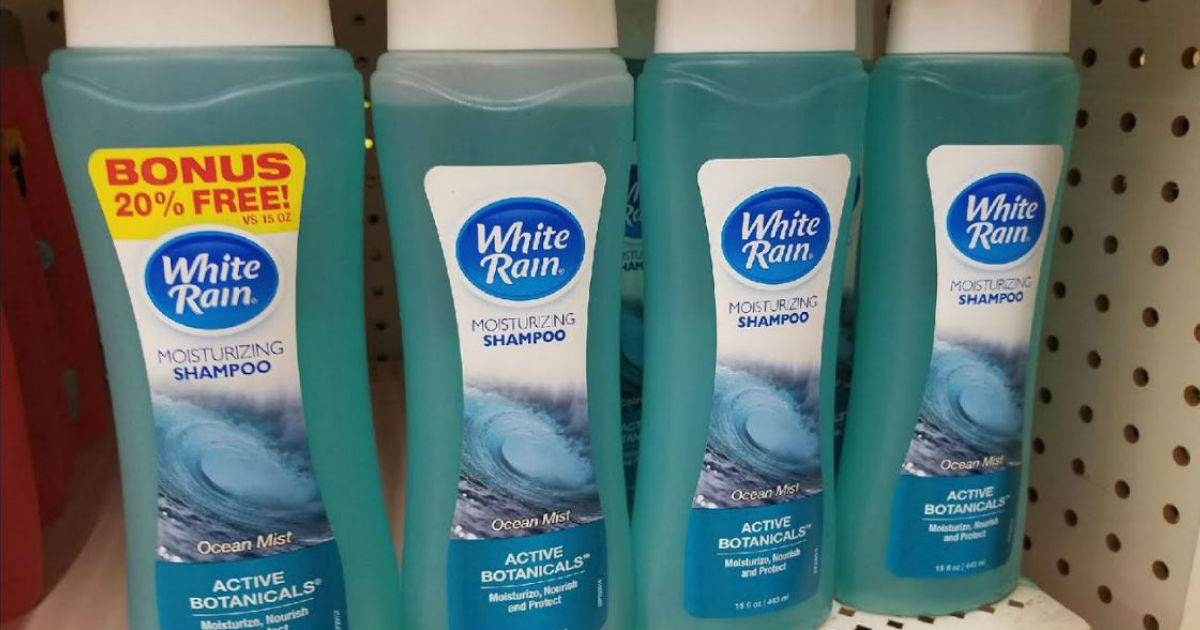 White Rain Shampoo for 0.75 at Dollar Tree Coupons