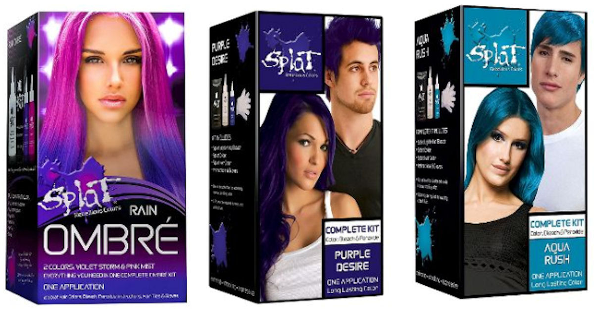 Free Splat Hair Dye Kit Free Product Samples