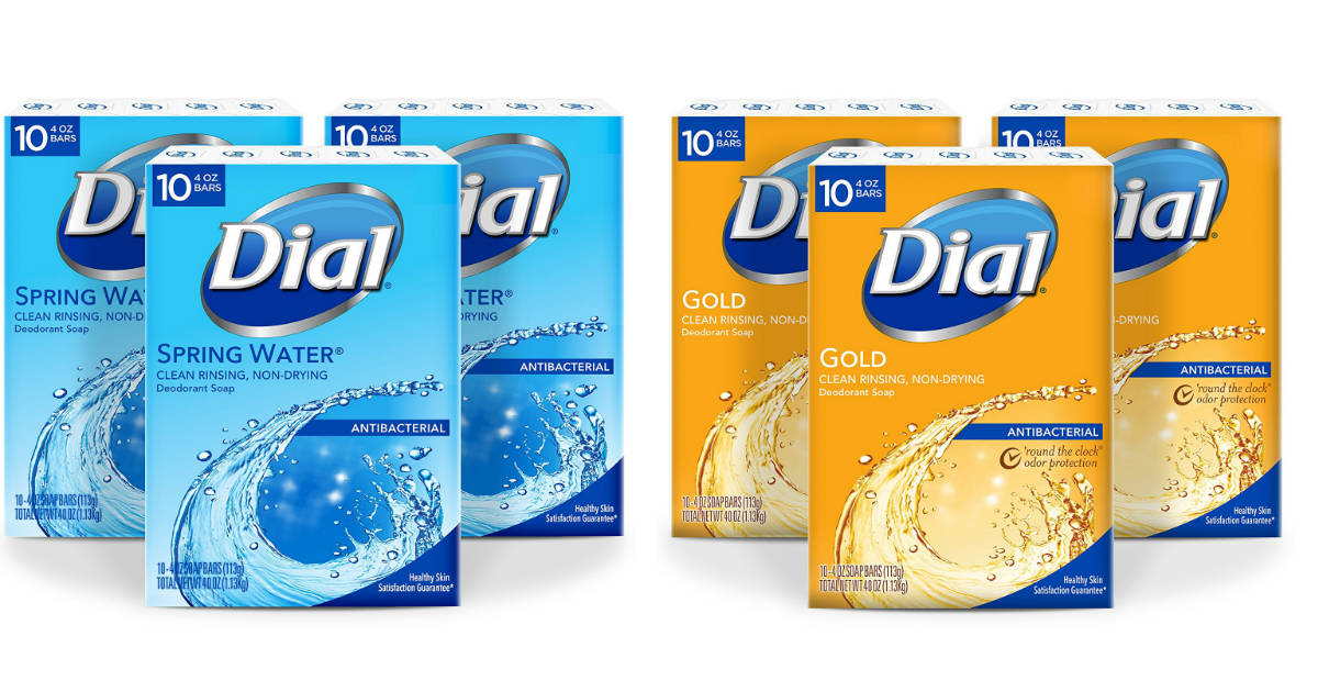 Dial Antibacterial Bar Soap's 30ct ONLY $11.82 + Free Shipping