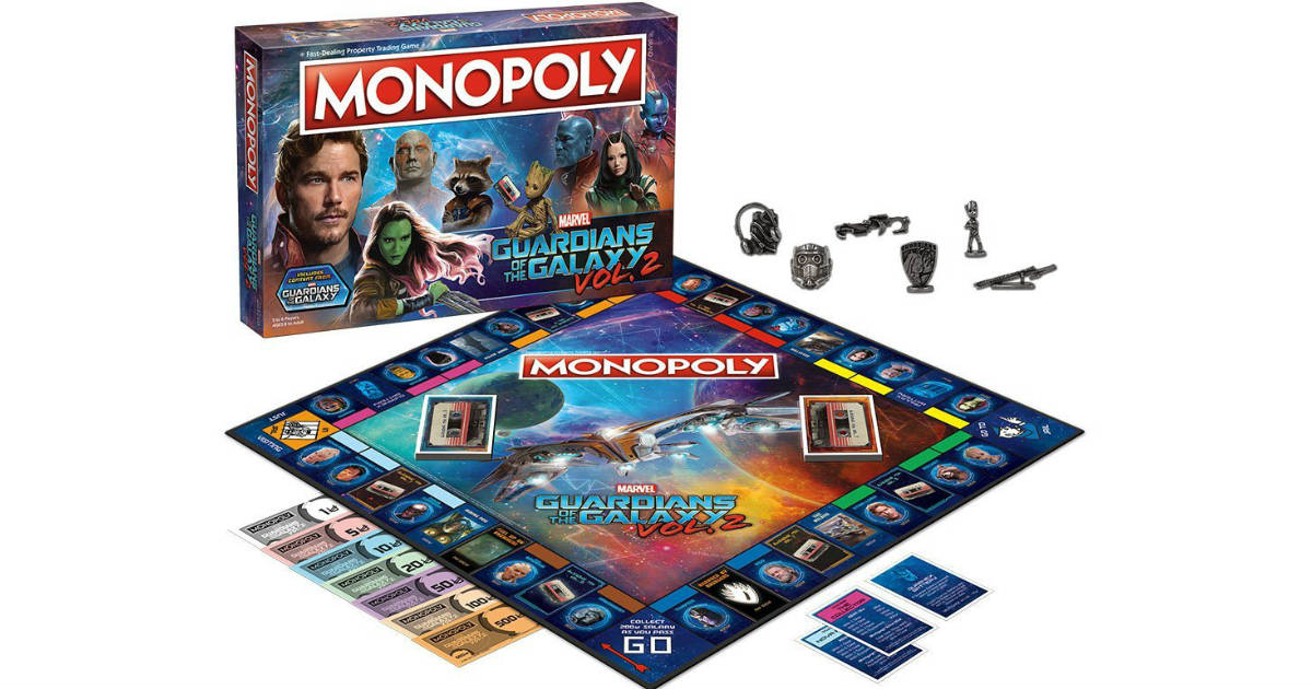 Guardians of the Galaxy Monopoly on Amazon