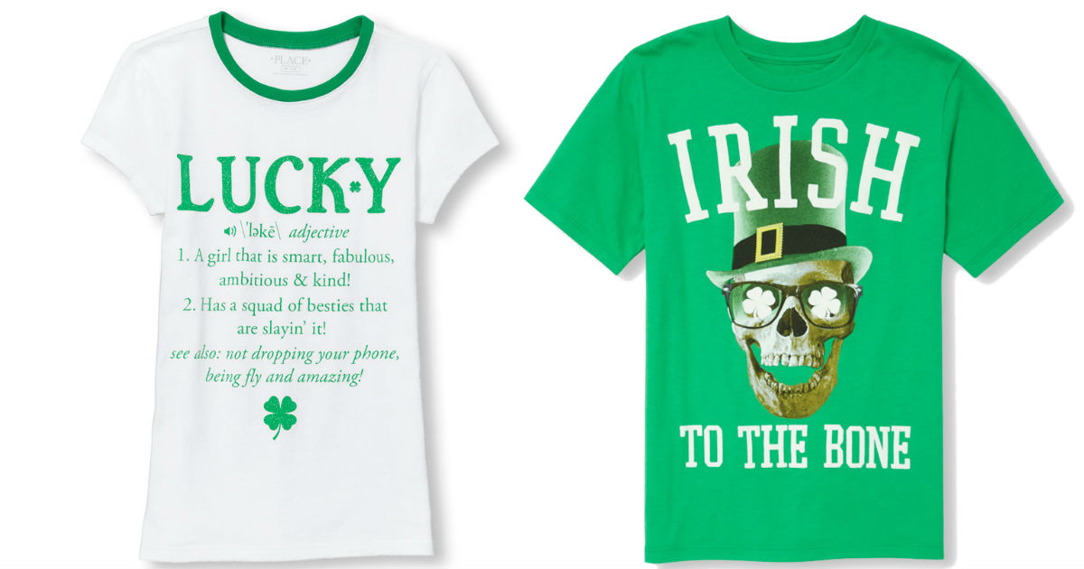 $0.99 Kids St Patricks Day Shirts + Free Shipping