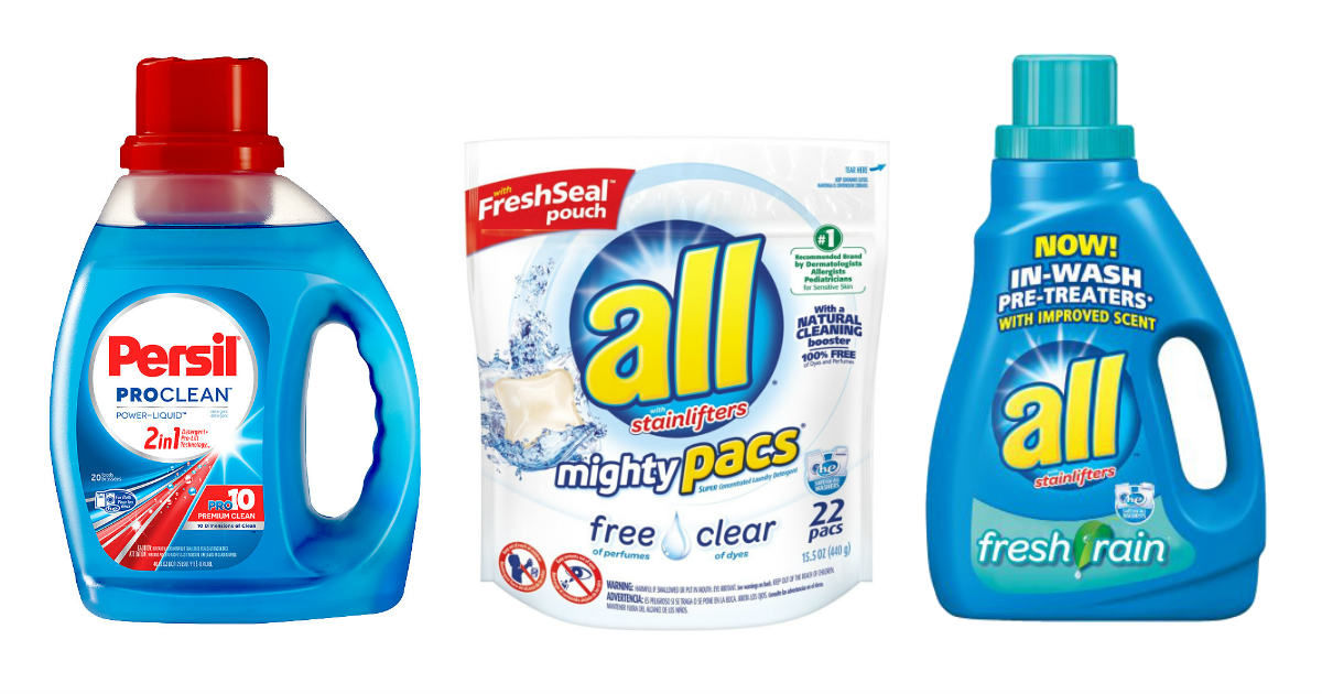 Persil And All Laundry Detergent For 1 49 This Week At CVS Printable