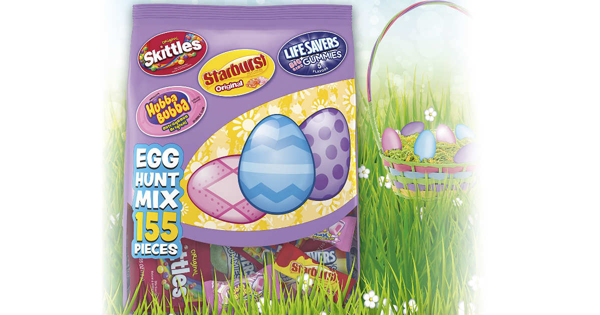 $8.48 for a 155ct Bag of Easter Candy Skittles, Starburst Mix