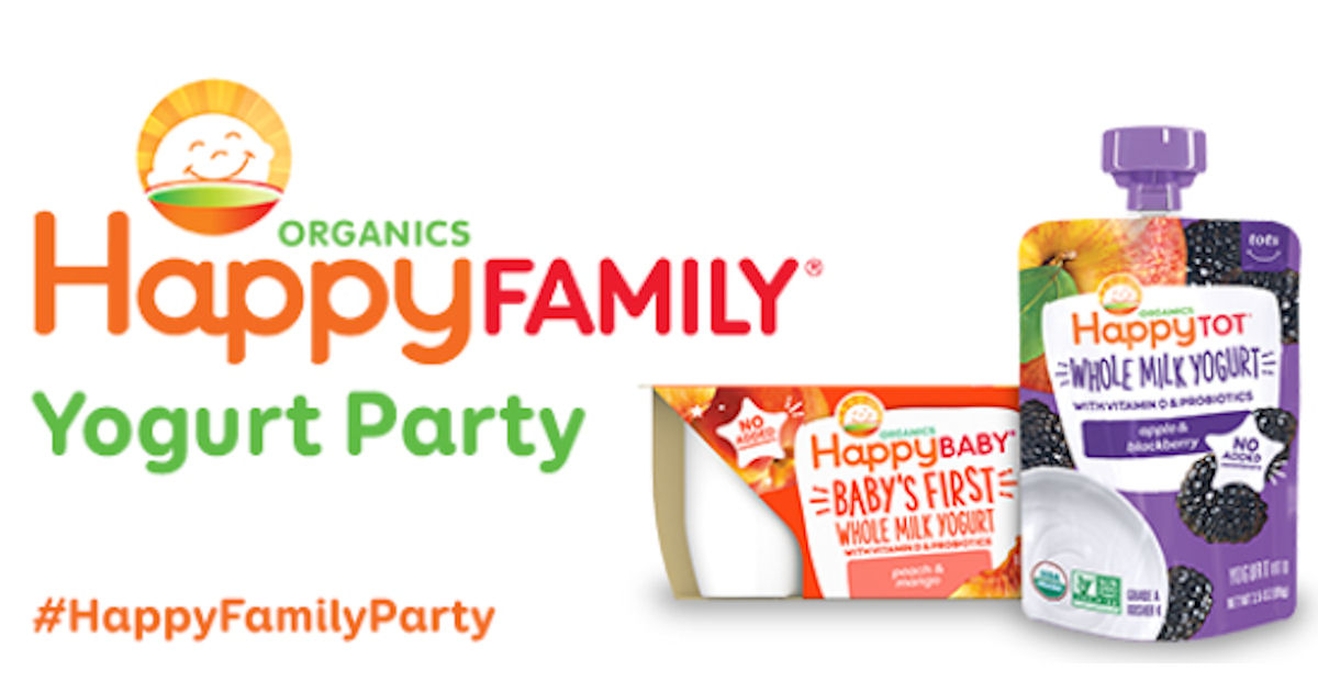 happy family organics happy baby whole milk yogurt