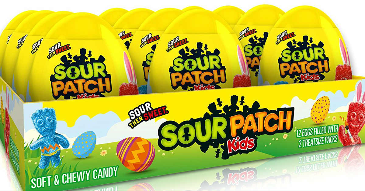 $0.80 each Sour Patch Kids Easter Egg on Amazon