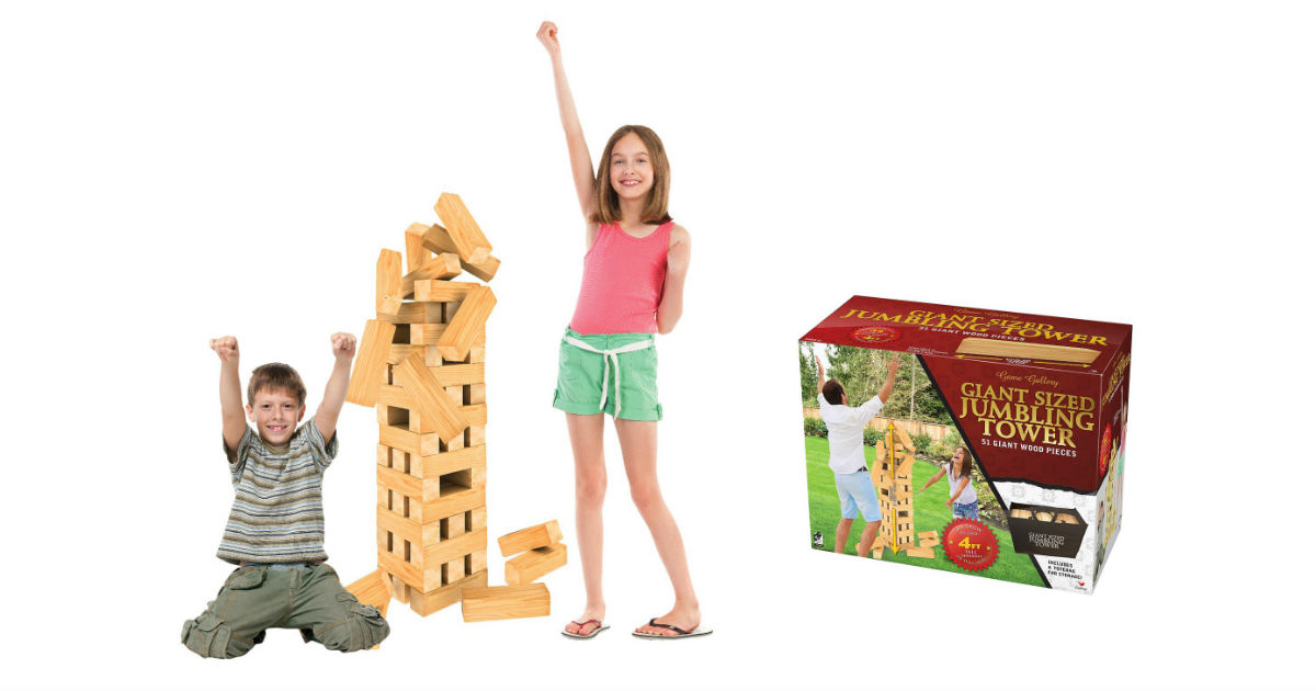 Giant Jumbling Tower Only 28 (Reg. 80) at Target Daily Deals & Coupons