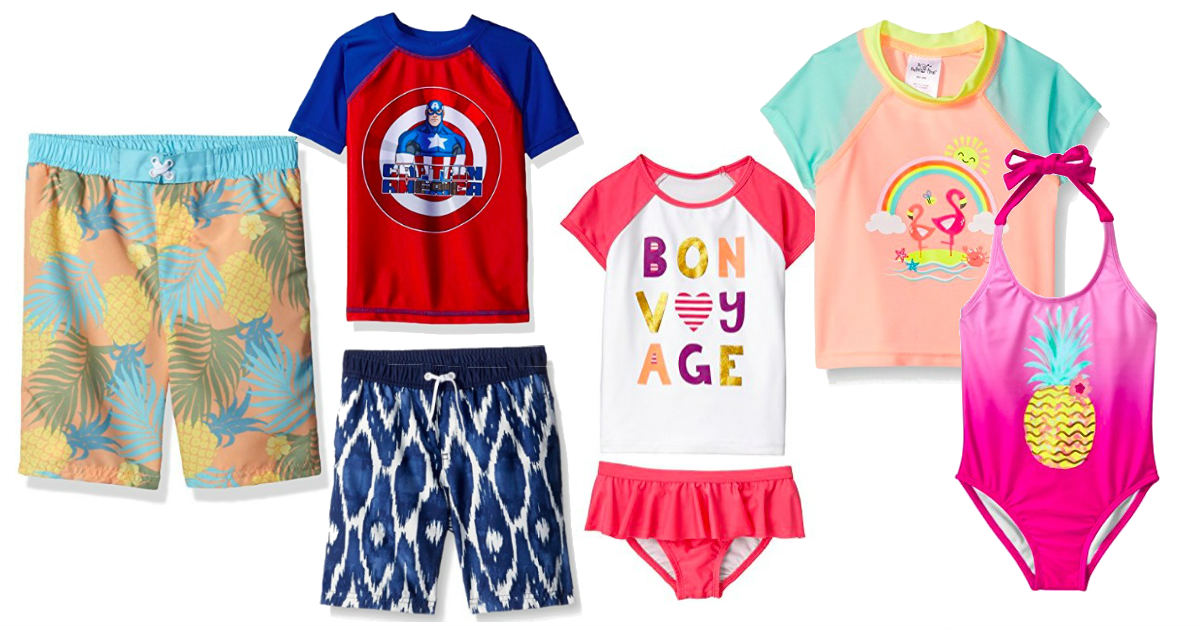 Children's Swimwear for as Low as 3.01 on Amazon Daily Deals & Coupons