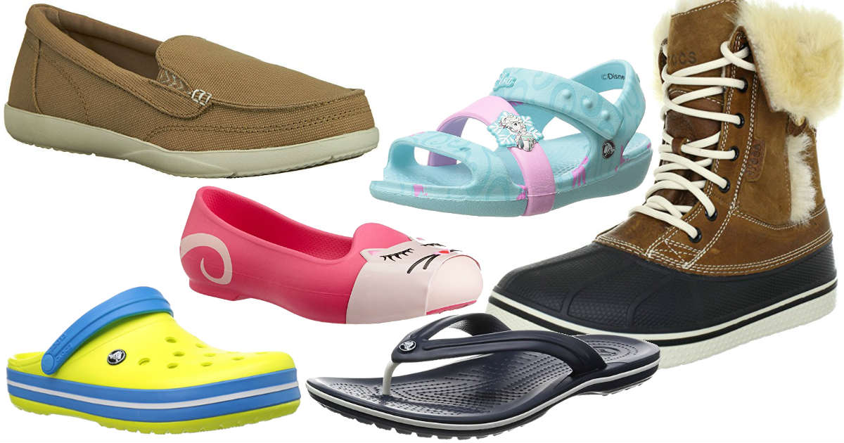 HUGE Crocs Shoe Sale on Amazon - Prices as Low as $8.07