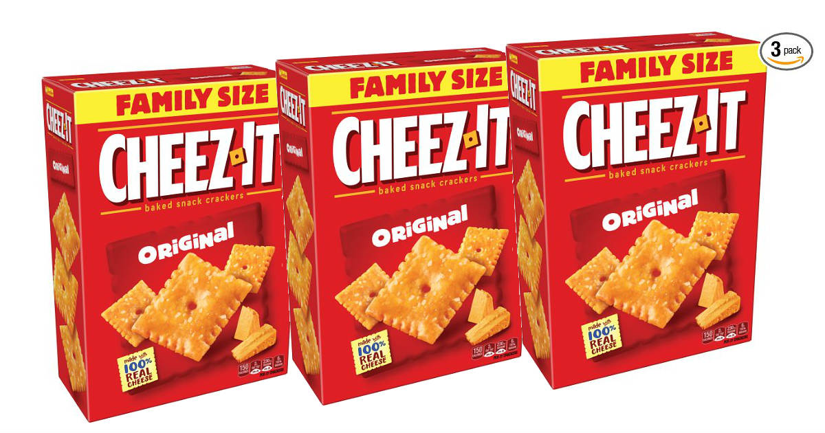 Cheez-It Crackers deal at Amazon