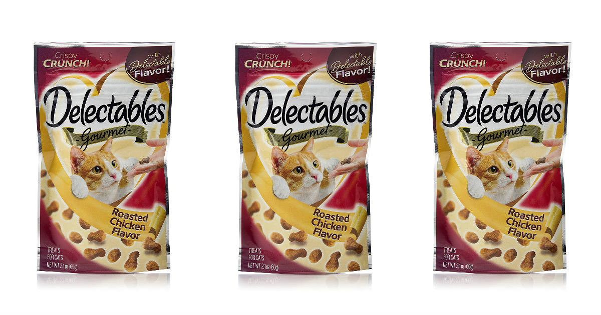 Delectables Gourmet Crunchy Cat Treats Only 1.75 at Amazon Daily Deals & Coupons