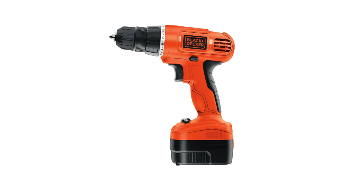 Black & Decker 12Volt Cordless Drill Only 29.99 at Amazon Daily