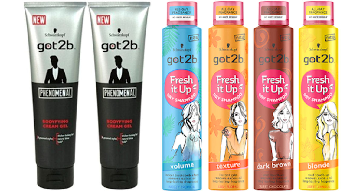 Free Got2b Phenomenal And Fresh Hair Care Products Free Product