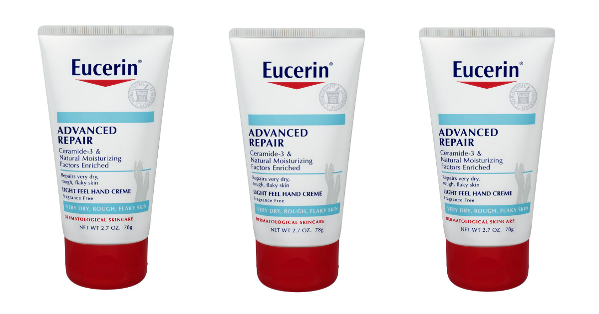 Eucerin Advanced Repair Hand Creme deal at Amazon