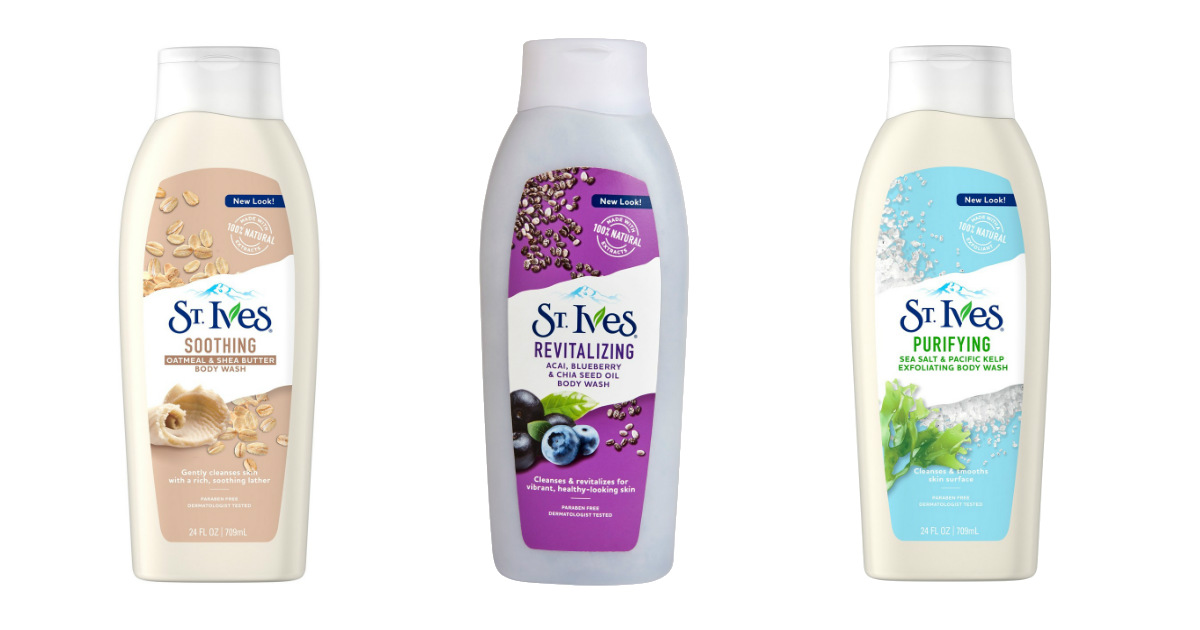 St. Ives Body Wash 24 oz. ONLY 0.66 at CVS Daily Deals & Coupons