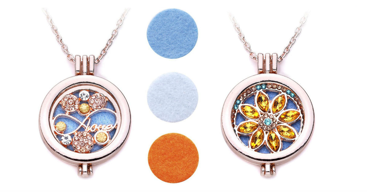 $2.58 + Free Shipping Aromatherapy Oil Necklace