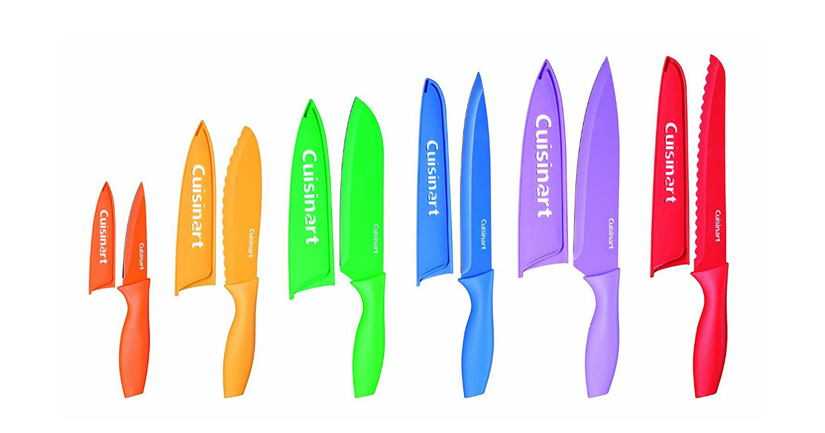 Cuisinart 12 pcs set of knives at Amazon