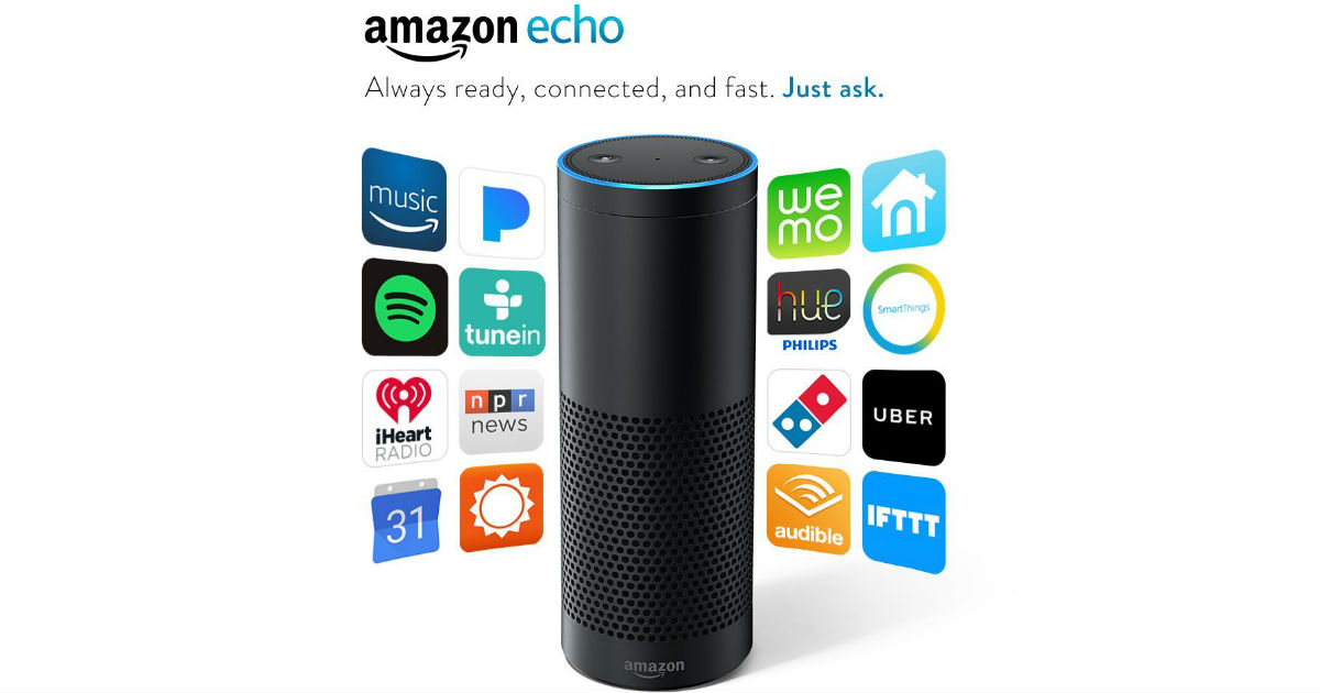 61% Off Amazon Echo, Pay $64.99 (Reg $165)