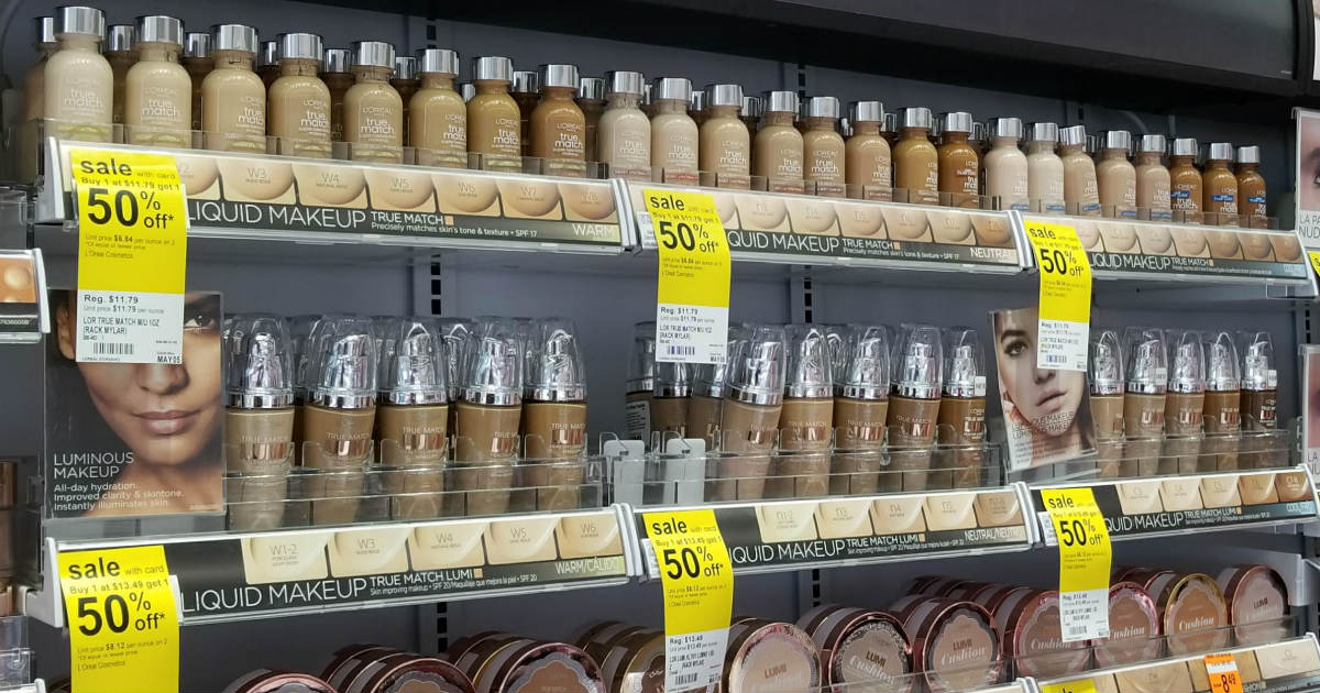 L'Oreal makeup deal at Walgreens