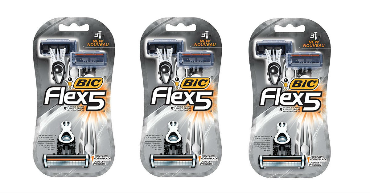 Bic Flex5 Razor deal at Amazon