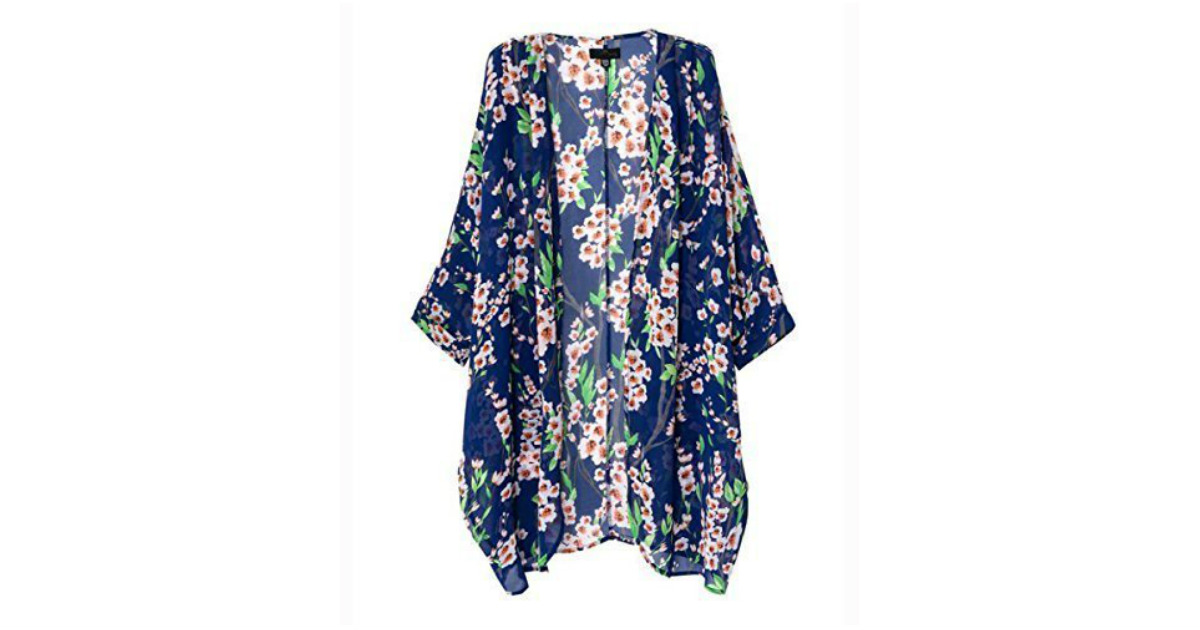 Kimono Swimsuit coverup at Amazon